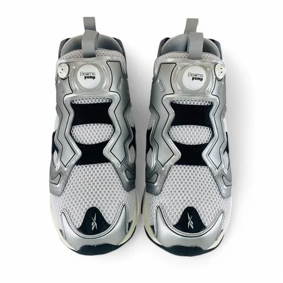 Reebok x BEAMS InstaPump Fury 94 White Pure Grey Men's Shoes Sneakers 100208642